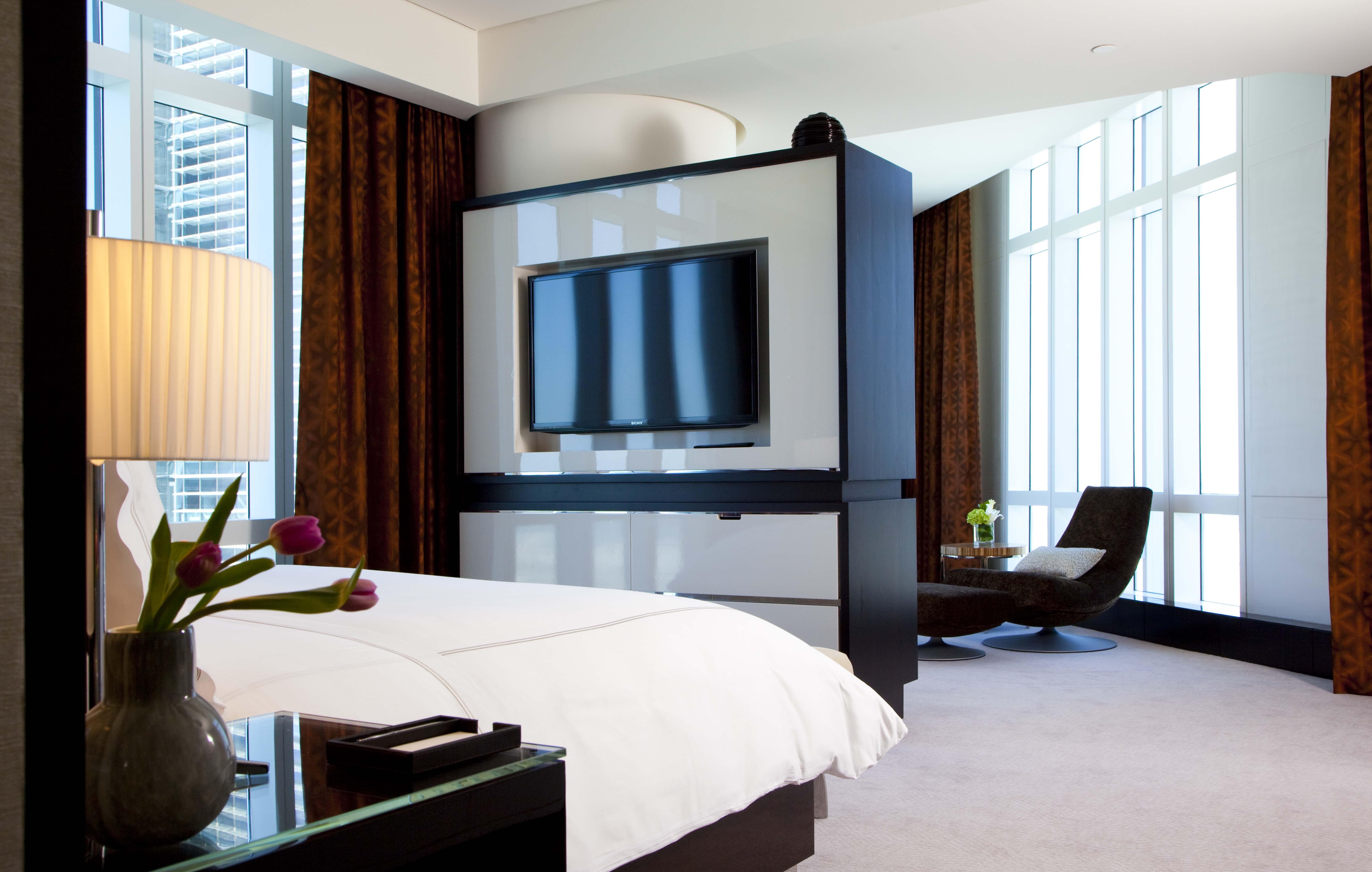 Rosewood Abu Dhabi Hotel Exterior foto A bedroom at the Mandarin Oriental, Singapore