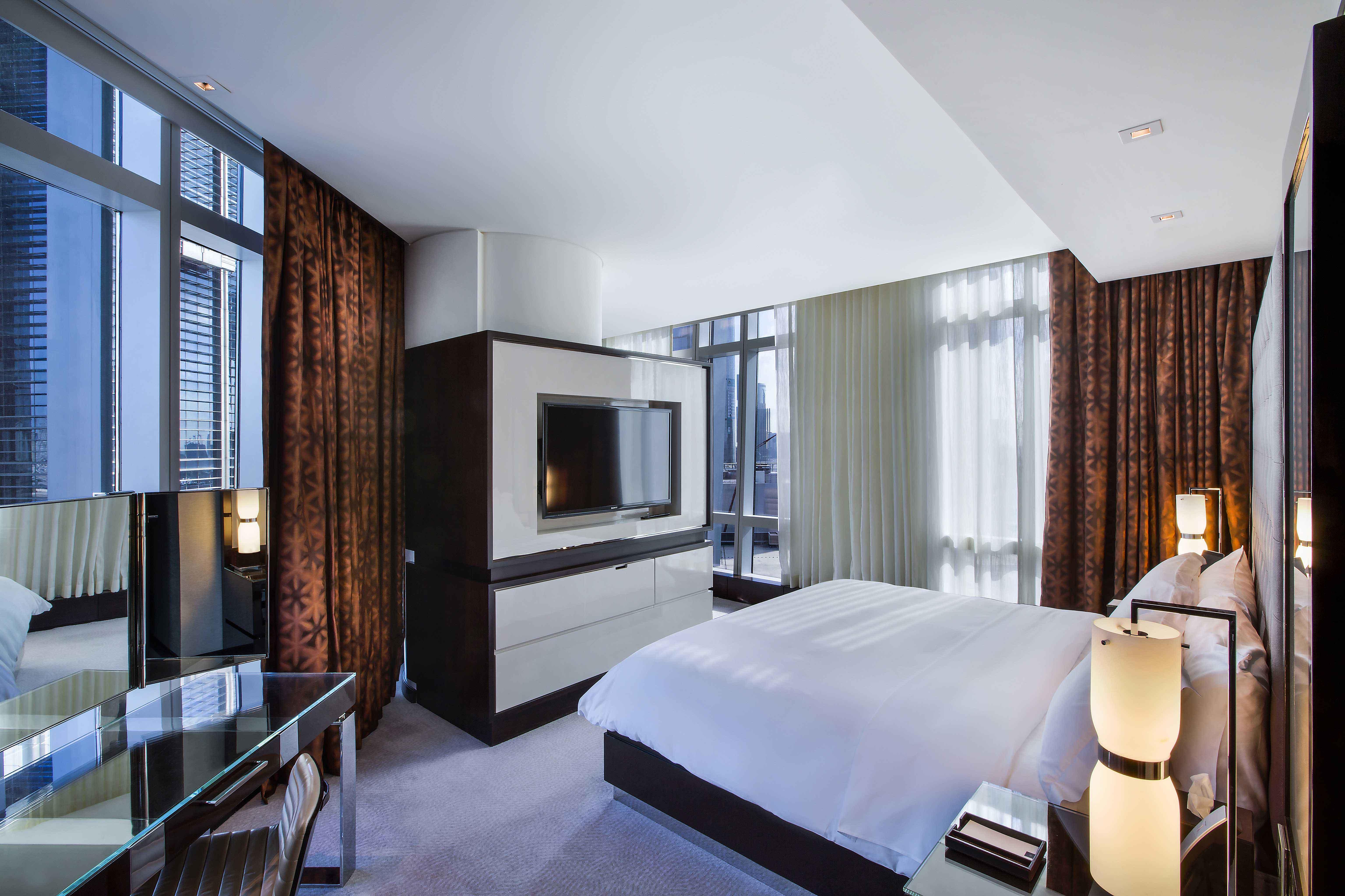 Rosewood Abu Dhabi Hotel Exterior foto A bedroom at the hotel